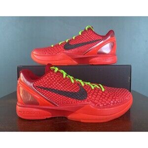 Nike Kobe 6 Protro "Reverse Grinch" Basketball Shoes Men's Size 10.5 FV4921-600